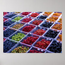 Poster de las bayas del verano