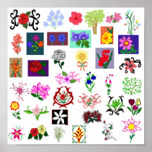 Poster de las flores