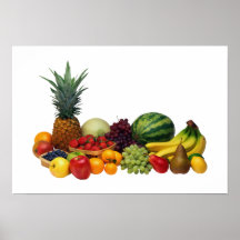 Poster de las frutas y de las bayas
