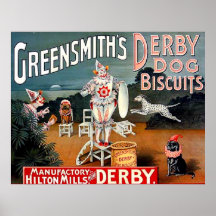 Poster de las galletas del perro de Greensmith