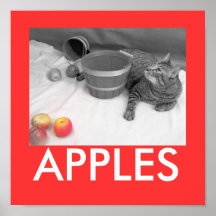 poster de las manzanas