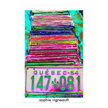 poster de las placas posters