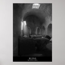 Poster de las ruinas del fotógrafo italiano S. Cop