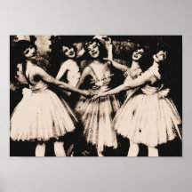 Poster de los bailarines del Victorian