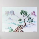 Poster de los bonsais de la montaña de PMACarlson