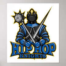 Poster de los caballeros de Hip Hop