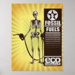 Poster de los combustibles fósiles