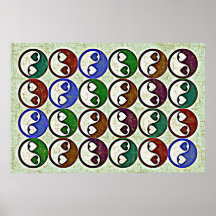Poster de los CORAZONES de YIN YANG