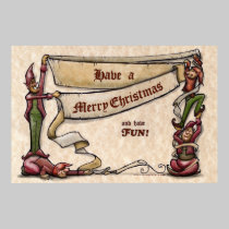Poster de los duendes del navidad posters
