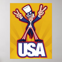 Poster de los E.E.U.U. del tío Sam