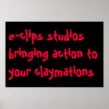 poster de los estudios de los e-clips