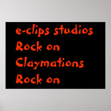 poster de los estudios de los e-clips