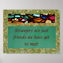 Poster de los extranjeros