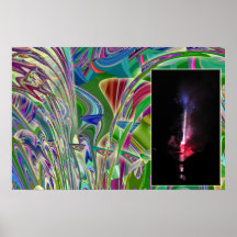 Poster de los fuegos artificiales de Eureka