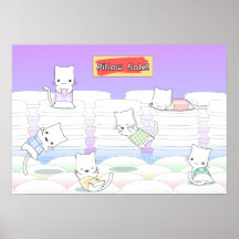 Poster de los gatitos de la almohada