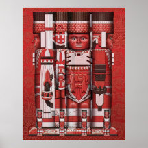 Poster de los guerreros de Toltec