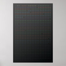 Poster de los números primeros
