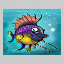 Poster de los pescados de arco iris posters