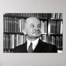 Poster de Ludwig von Mises (16,5 x 11 adentro.)