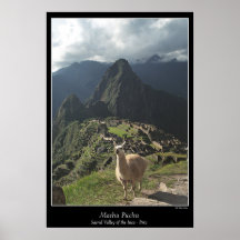 Poster de Machu Picchu (siete maravillas del mundo