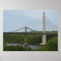 Poster de Maine de puente colgante
