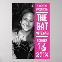 Poster de Mitzvah del palo de la banda de rock en 