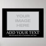 Poster de motivación de encargo - Demotivational d