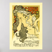 Poster de Mucha: Centavo del DES del salón