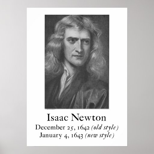Poster de Newton