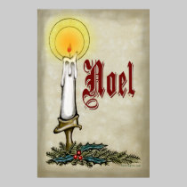 Poster de Noel de la vela posters