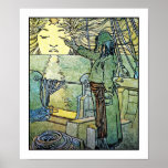 Poster de Nouveau del arte de Mucha: Diosa de Sun