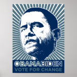 Poster de Obama Biden
