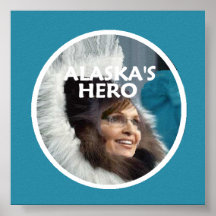 Poster de Palin ALASKA