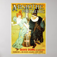 Poster de Parisienne del ajenjo