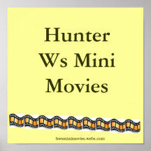 Poster de películas de WS del cazador mini
