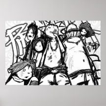Poster de Piromania de la pintada