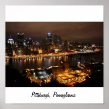 Poster de Pittsburgh, Pennsylvania