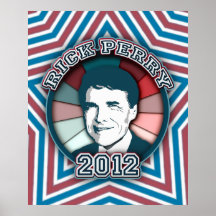 Poster de Rick Perry en 2012