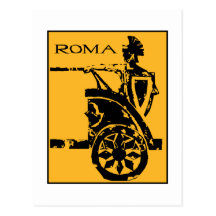 Poster de Roma Tarjetas Postales