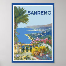 Poster de San Remo Italia