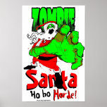 Poster de Santa del zombi
