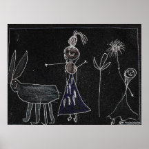 Poster de Shiva y de Nandi