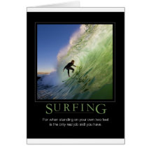 Poster de Surfing_Demotivational Felicitacion