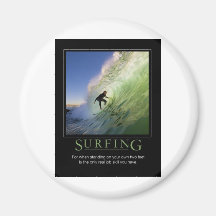 Poster de Surfing_Demotivational Imán Para Frigorifico