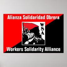 poster de tabulación ancho del wsa
