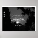 Poster de Tao Te Ching No.3/
