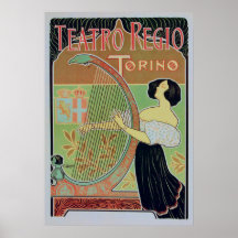 Poster de Teatro Regio (teatro real)
