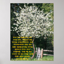 Poster del 55:12 de Isaías