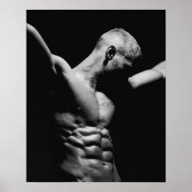 Poster del ABS para la pared del gimnasio