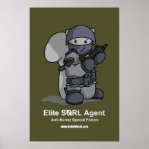Poster del agente de SQRL